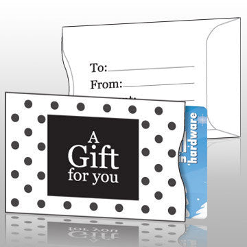 Vend Gift Cards - Polka Dot Gift Card Sleeves
