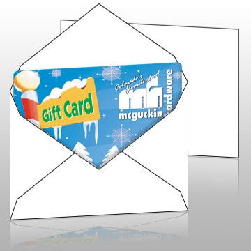 Vend Gift Cards - Blank Gift Card Envelope