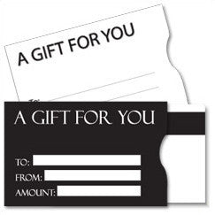 Vend Gift Cards - Plastic Gift Card Sleeves